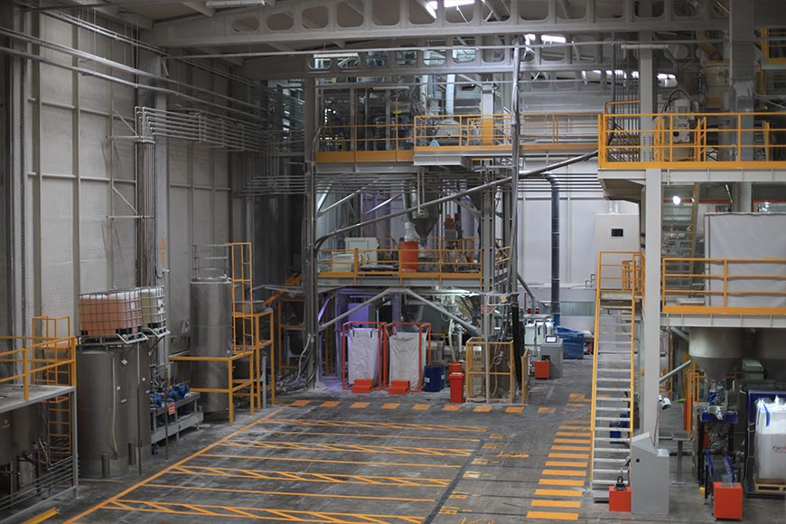 forplas fabrika üretim hattı